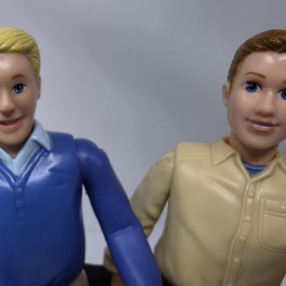 Fisher Price Loving Family Father Dad Man Set of 2
